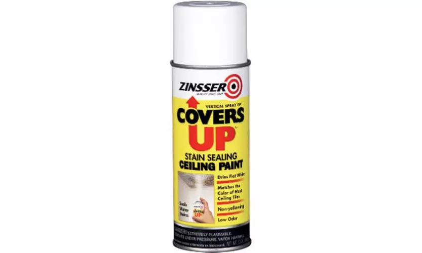 White Acoustical Ceiling Tile Spray Paint - Primary Image