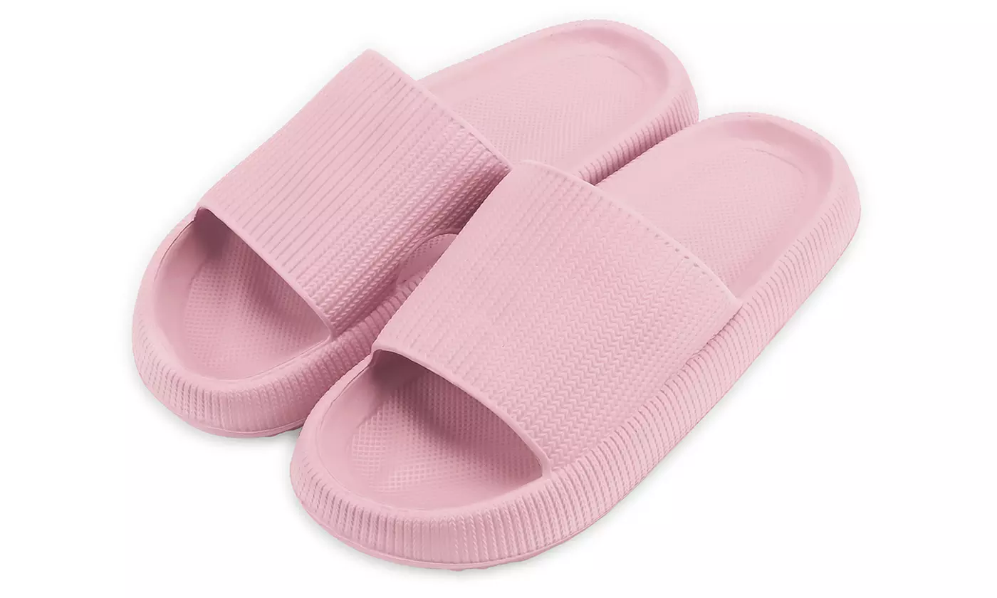 EVA Pillow Slides Sandals Non-Slip Soft Clouds Slippers for Shower Spa Bath