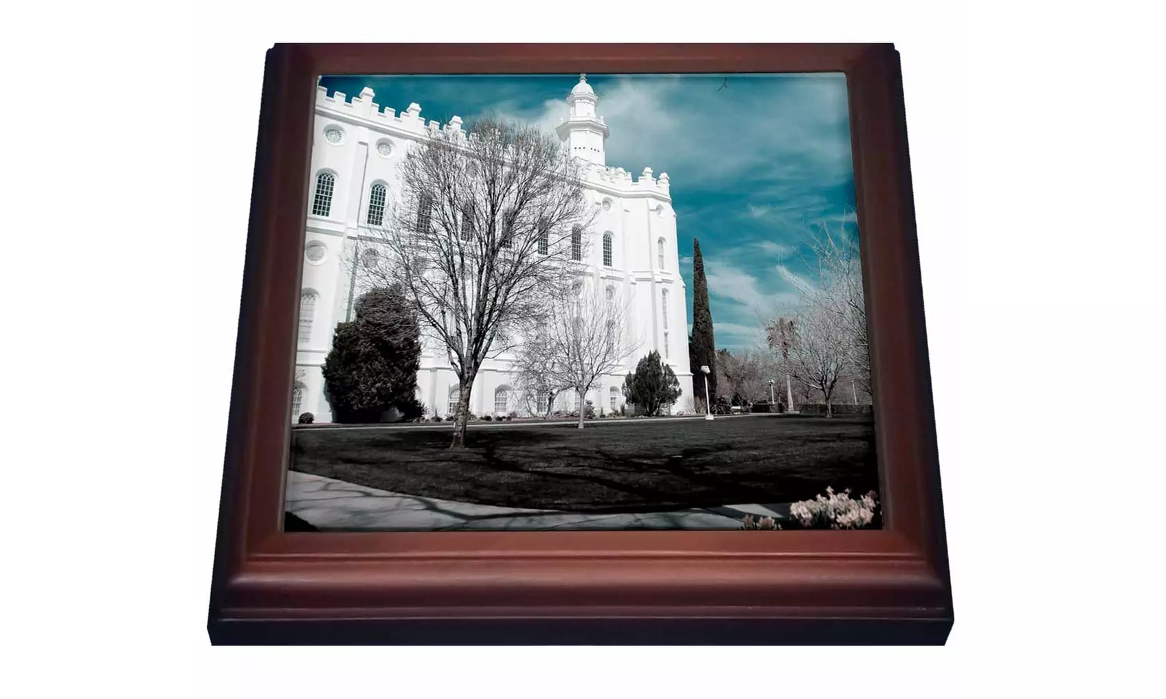 The St George Utah LDS Temple for the Church of Jesus Christ of Latter Day Saint - Second Medium