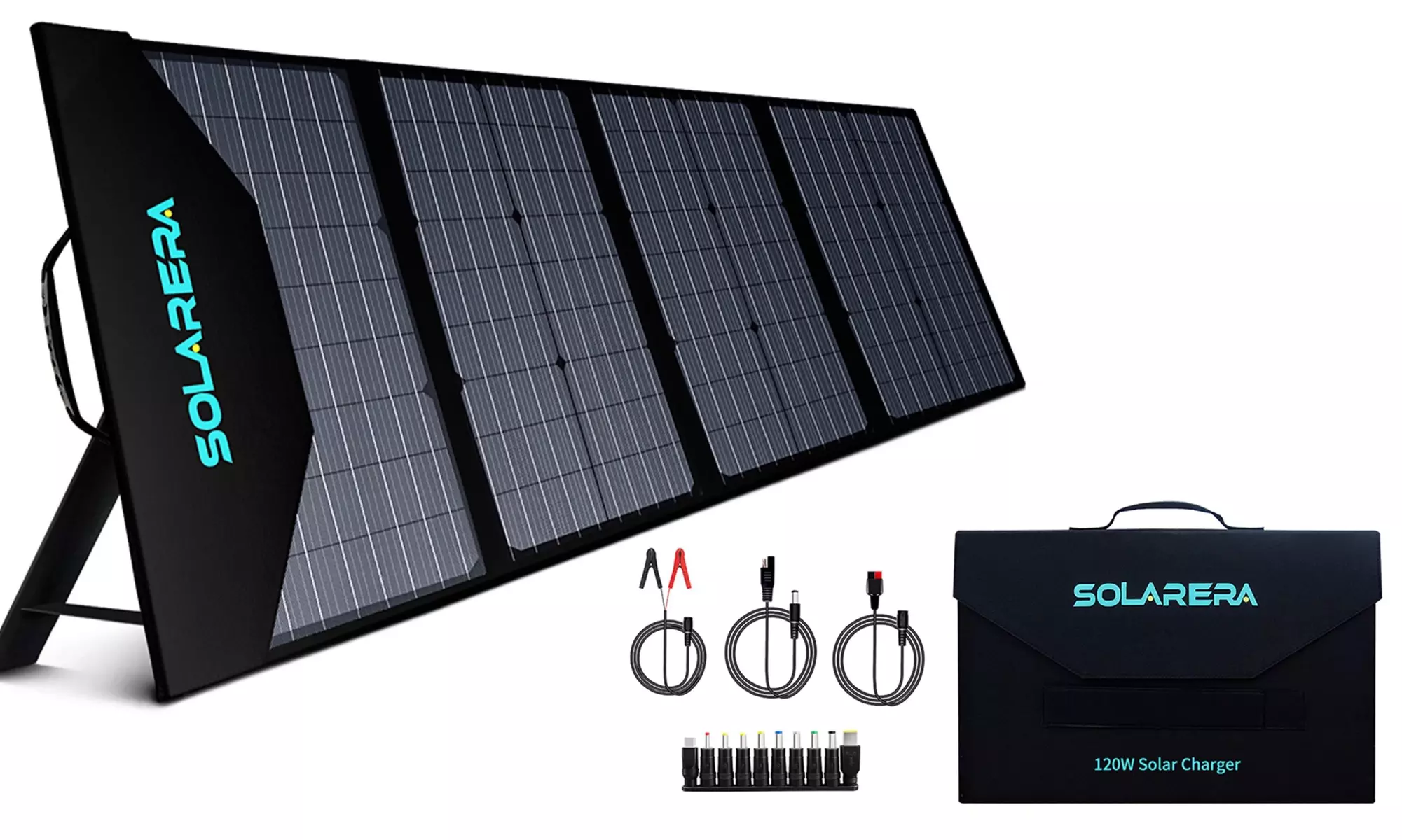 Portable Solar Panels Charger Generator High-Efficiency Module PV Power Charger - Primary Image