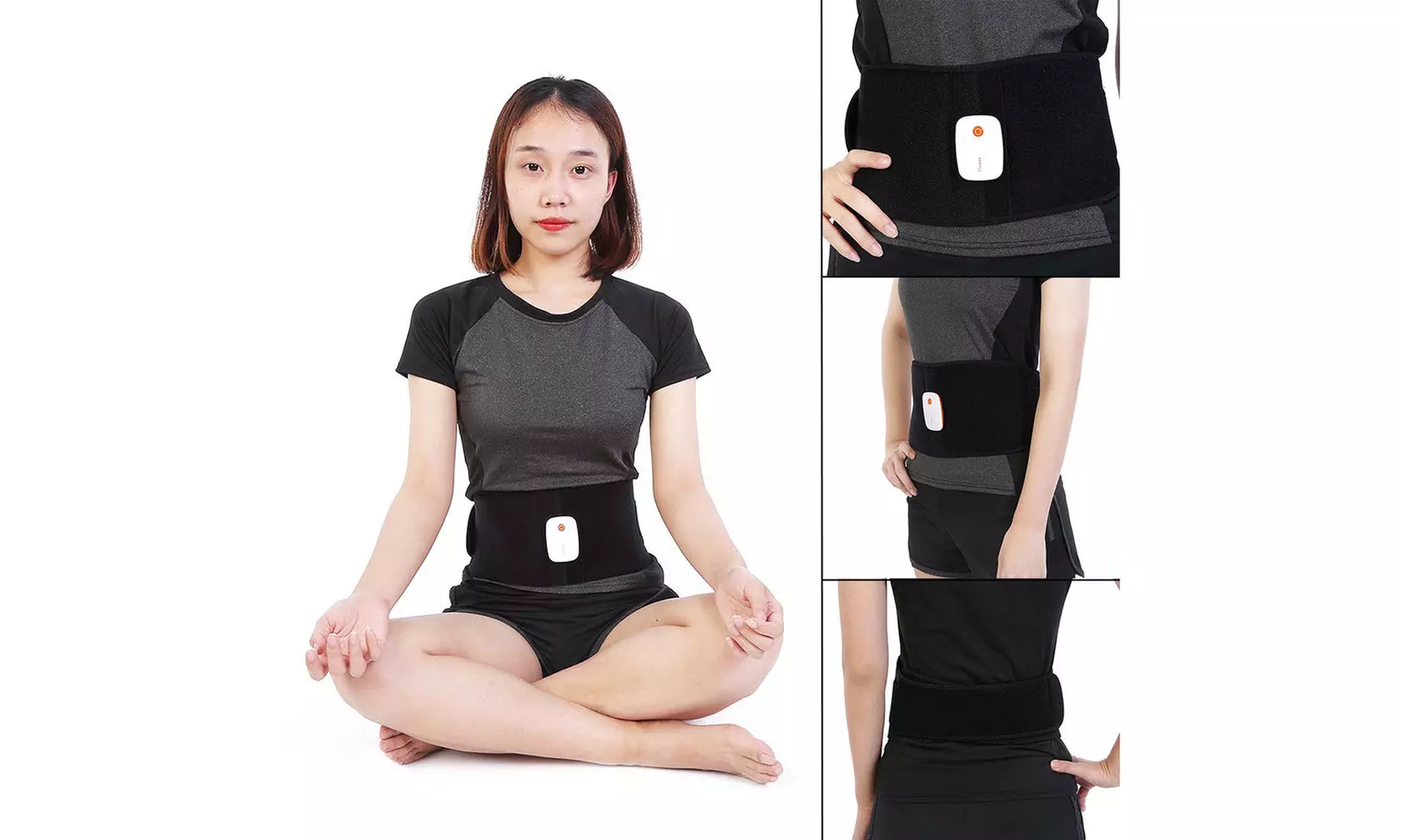 Flex Belt Abdominal Toning AB Vibrate Slimming Exercise Weight Muscle - Second Medium