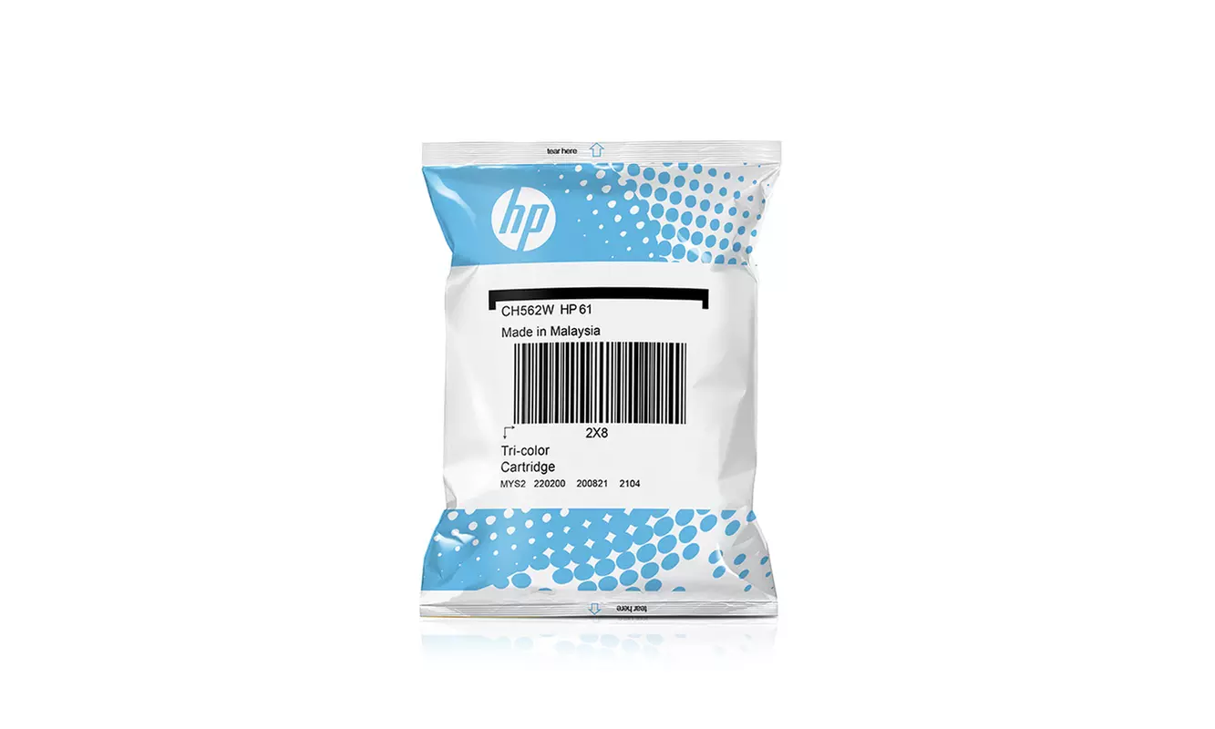 HP 61 CH562W Ink Cartridge (Tri-Color) - New - Primary Image
