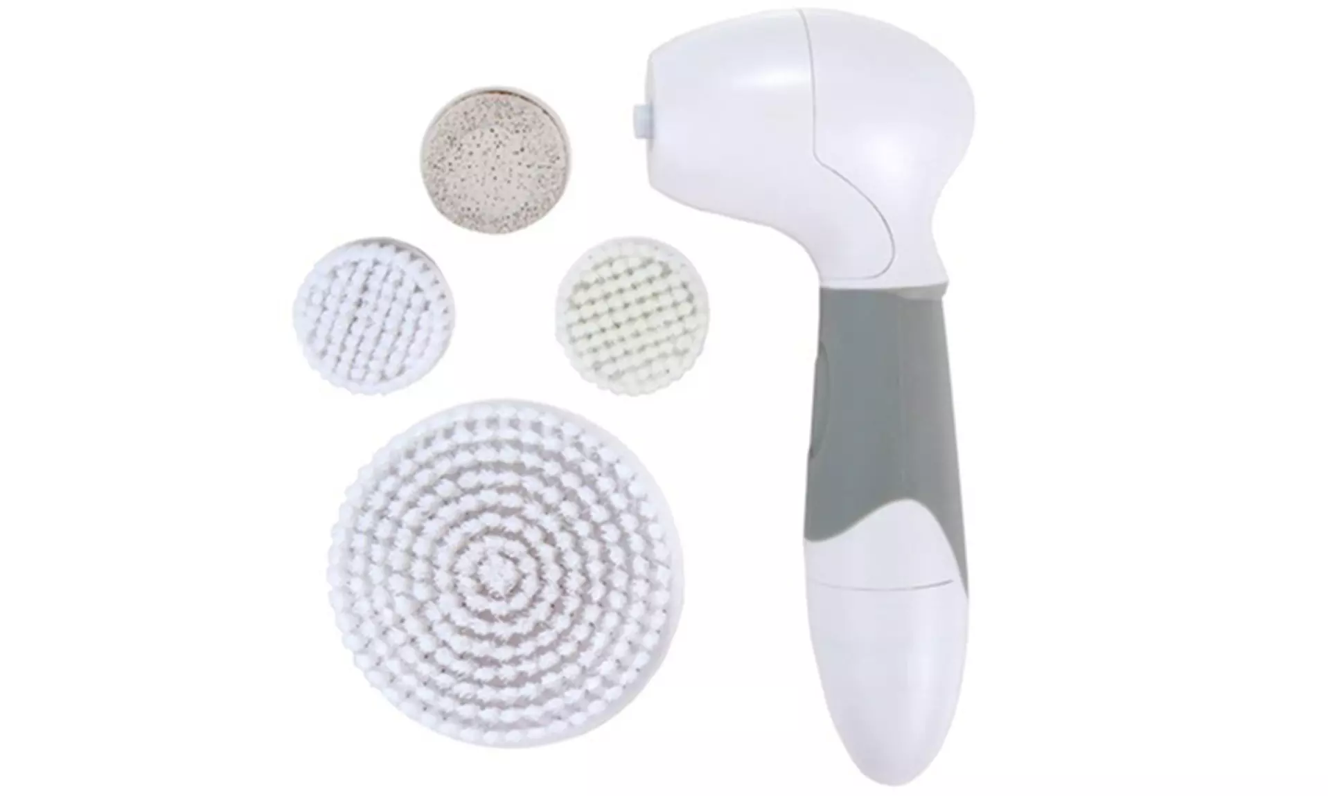 4-in-1 Waterproof Facial and Body Cleansing and Massaging Brushing System - Primary Image