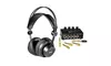 AKG K175 Closed-Back On-Ear Foldable Studio Headphones with Headphone Amplifier