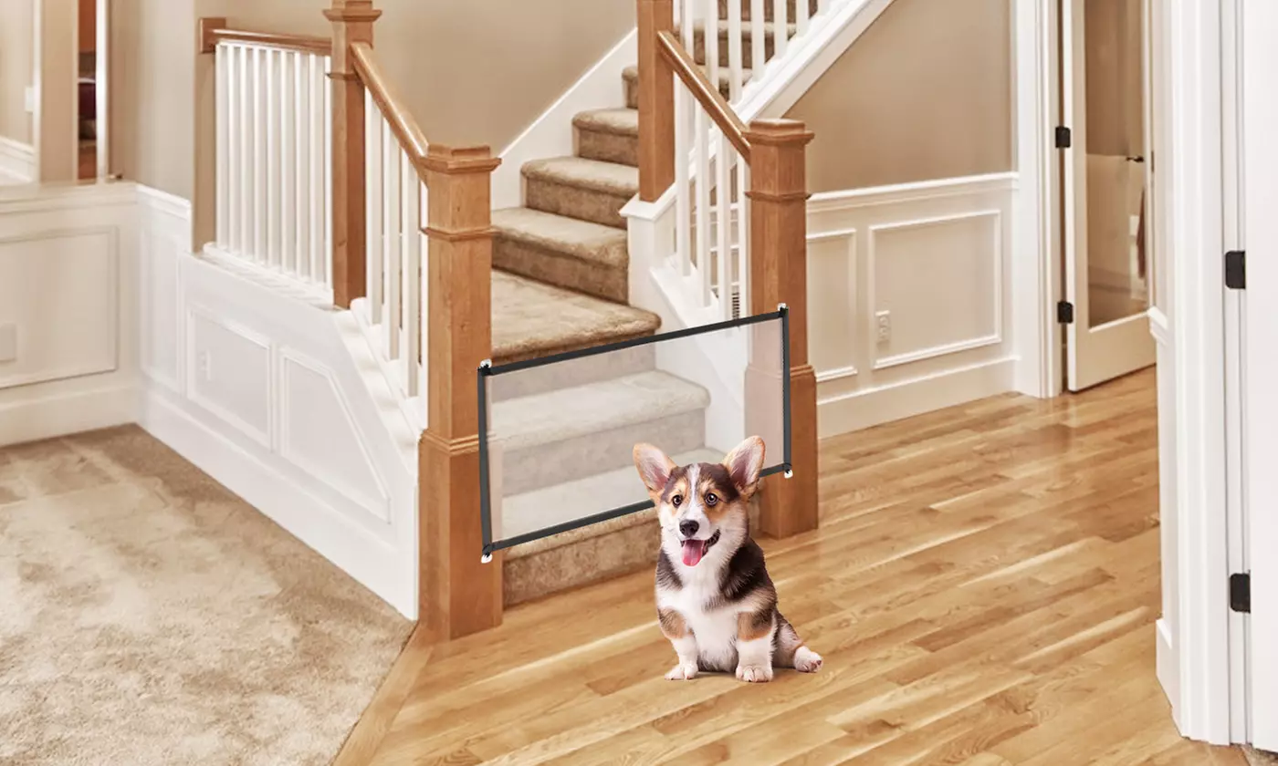 PetLuv Portable Mesh Magic Pet Dog Safety Guard Gate - Primary Image
