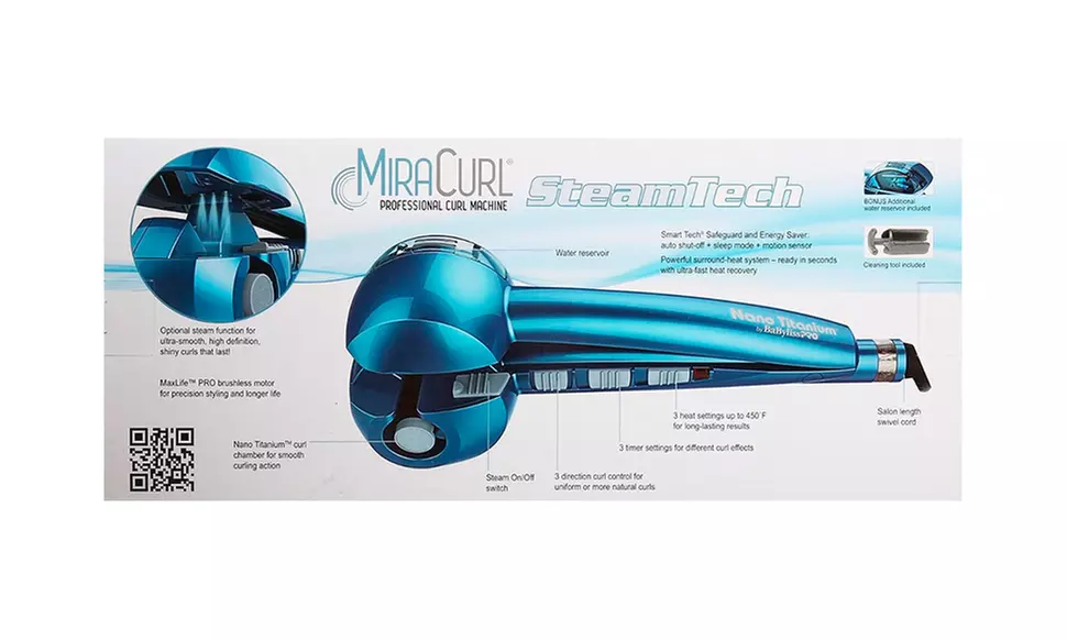MiraCurl SteamTech by BabylissPRO BABNTMC2 - Primary Image