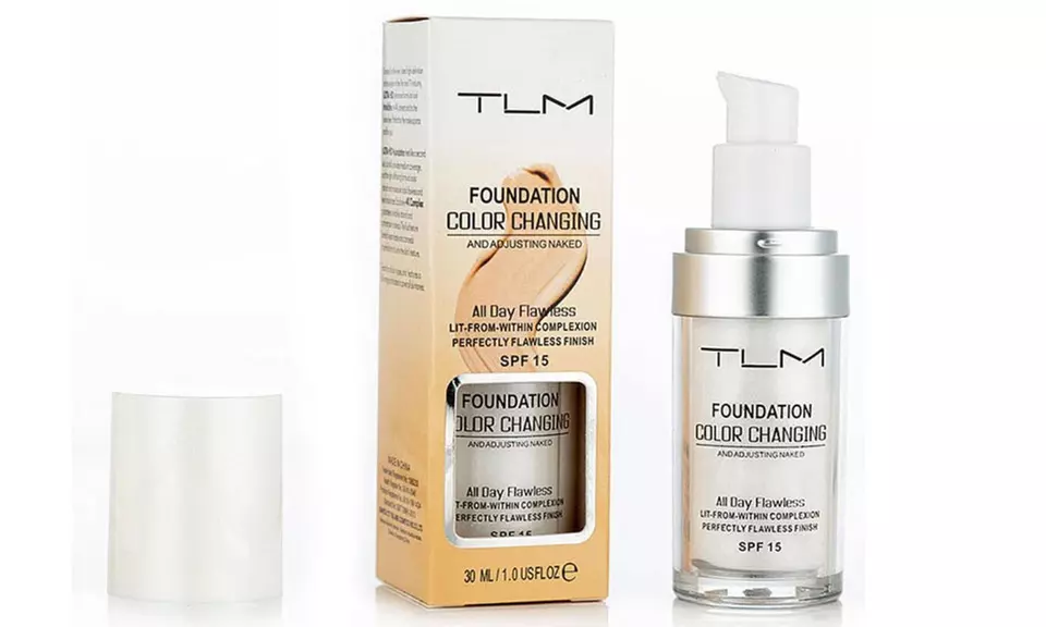 TLM Colour Changing Foundation Makeup Liquid Cover Concealer - Image 4