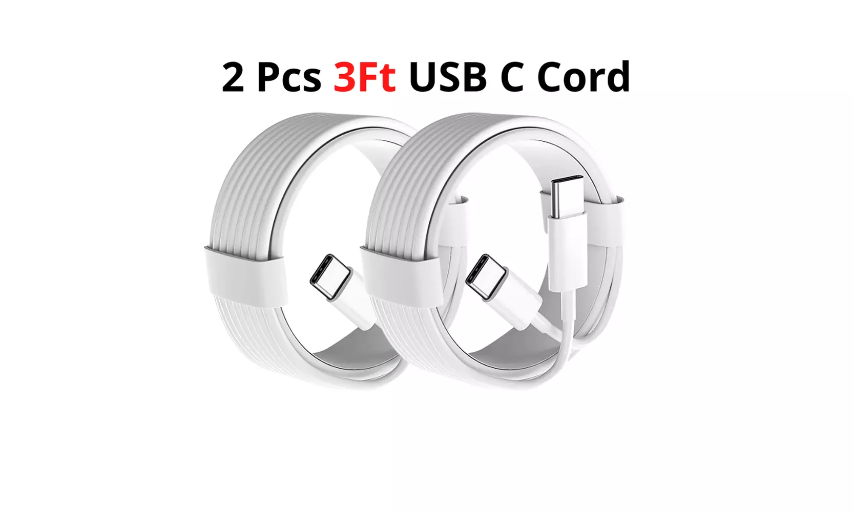 20W USB C Fast Charger PD USB C To C Type C Power Adapter And Cables Combo Pack