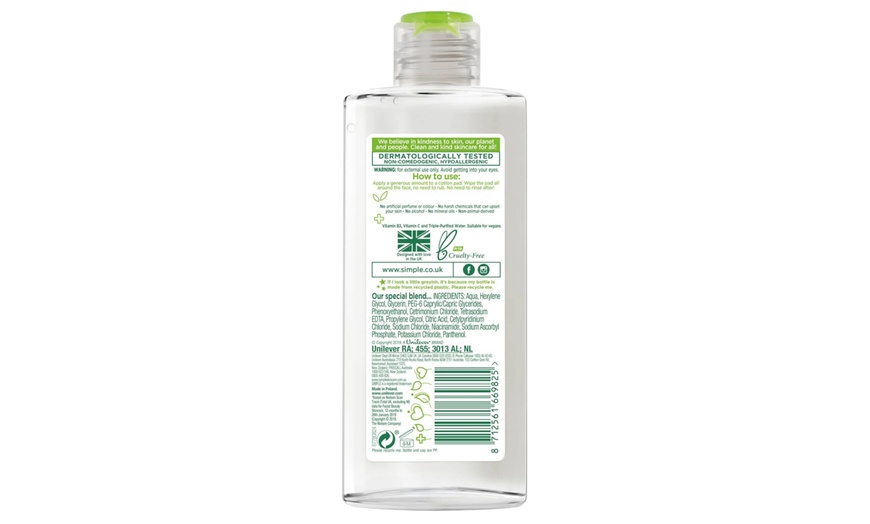 Simple Kind to Skin Micellar Cleansing Water 200ML | Groupon