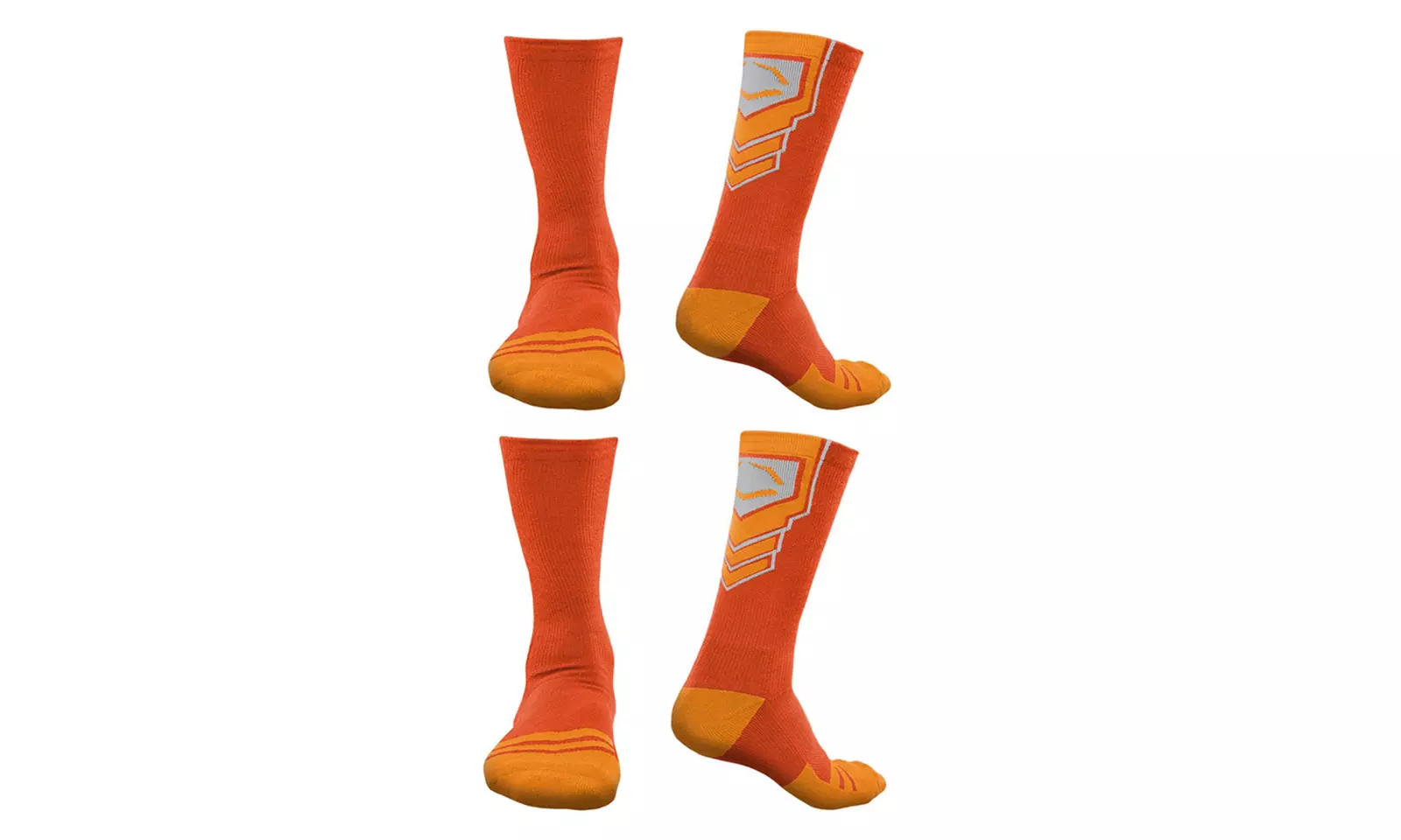 EvoShield Performance Crew Socks (2 pairs each) Choose Color & Size! - Primary Image