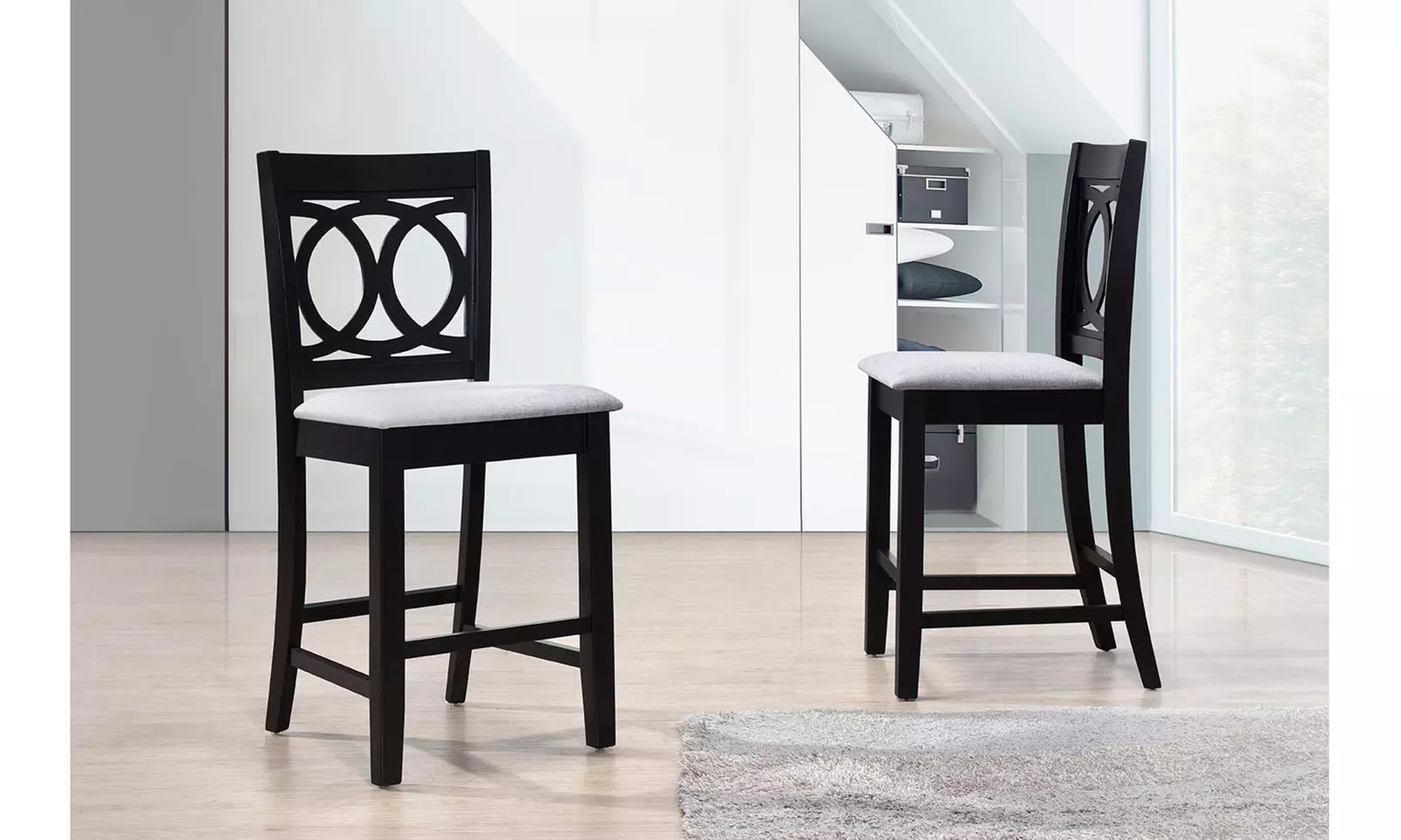 Charlotte 2-Piece Counter Stool Set - Primary Image