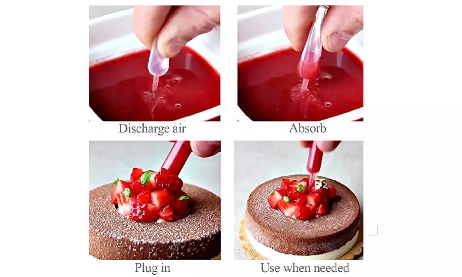 50 Pieces Plastic Squeeze 4ml Transfer Pipettes Dropper For Cupcake Ice Cream US - Primary Image