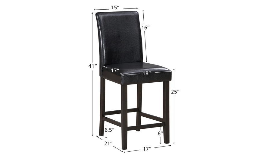 Up To 55% Off On Costway Set Of 2 Bar Stools 2... | Groupon Goods