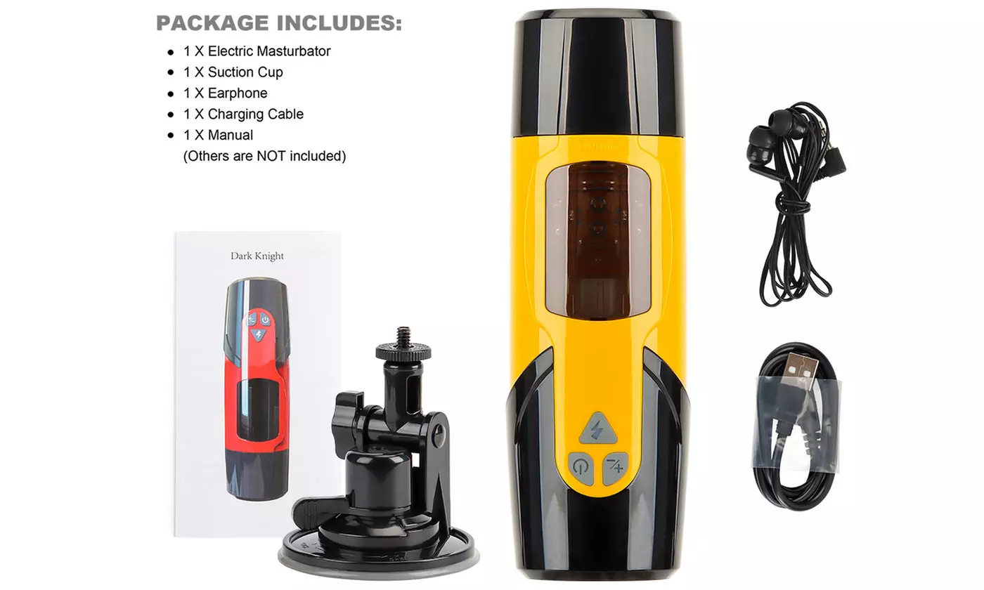 Automatic HandsFree Rotating Cup Thrusting Stroker Sex Toy