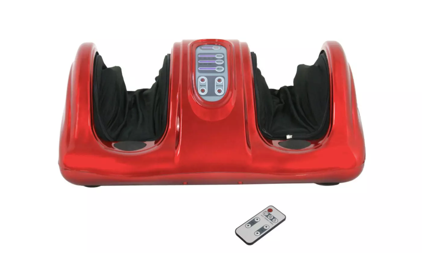 Foot Massager Machine Home With Switchable Kneading Rolling Massage - Second Medium
