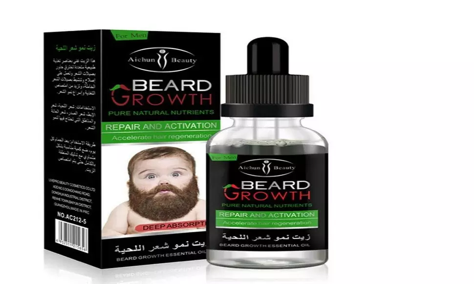Aichun Beauty Beard Hair Growth Pure Natural Nutrients - 1oz - Primary Image