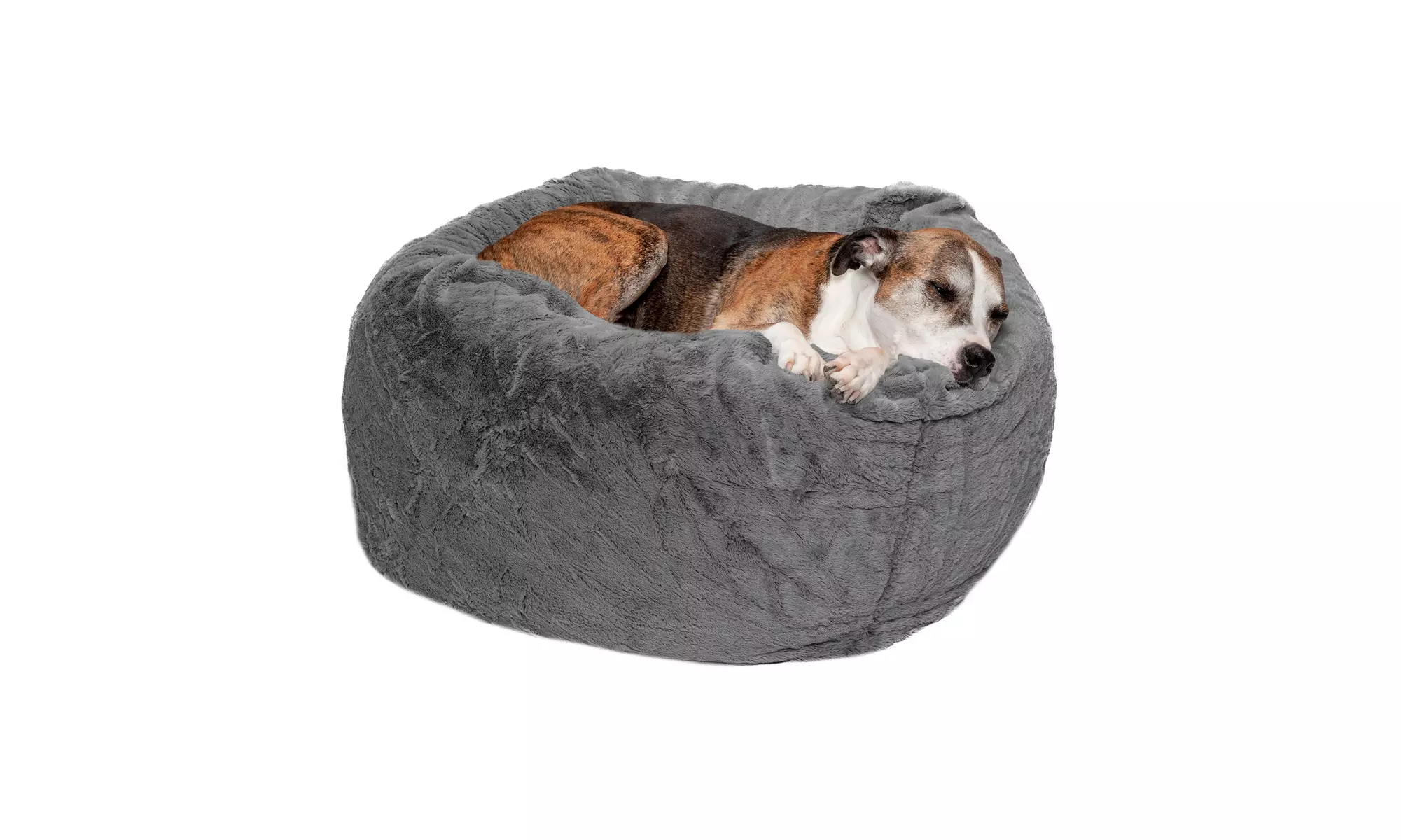 Furhaven Round Insulating Ball Pet Bed