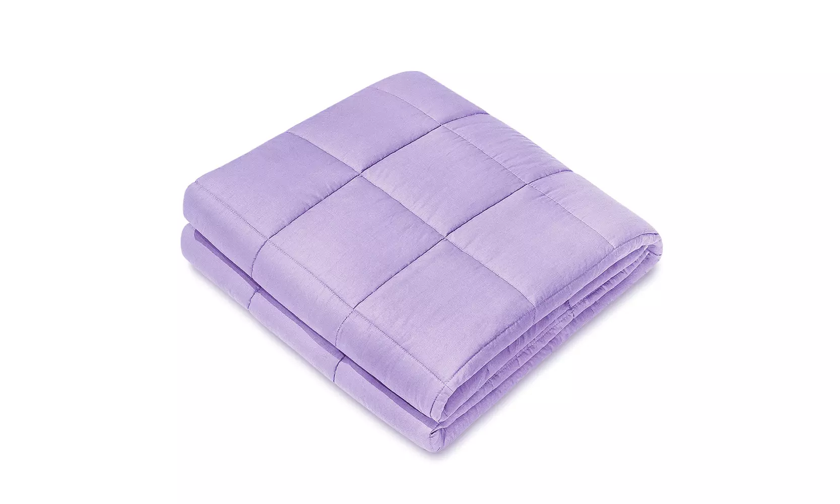 Natural Cotton Relief Weighted Blanket - Primary Image