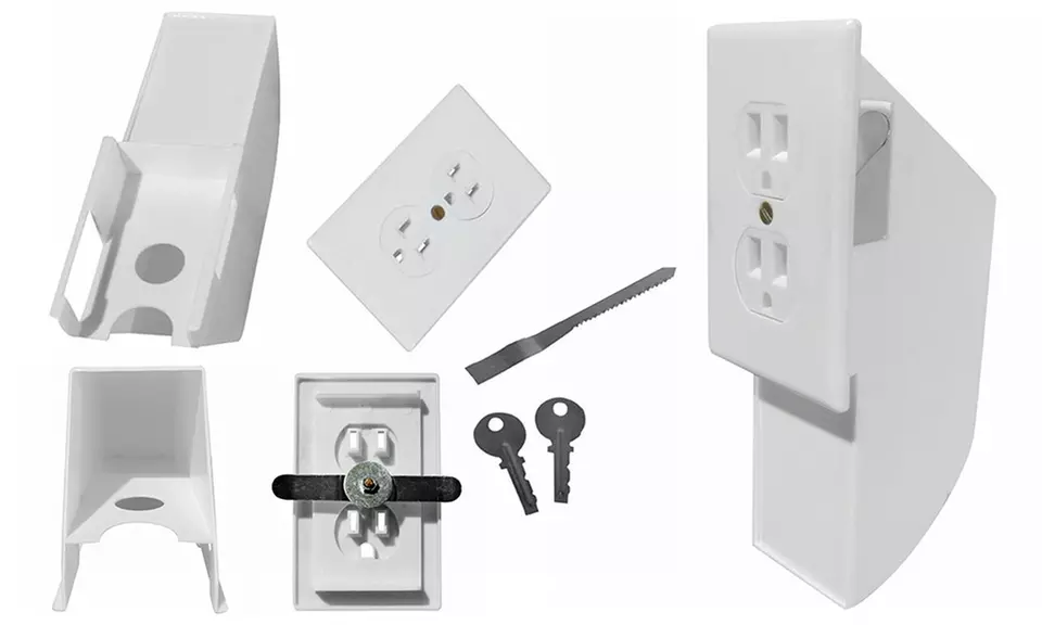 Evelots Hidden Wall Safe - Diversion Safe Outlet Safe - Hide Valuable - Primary Image