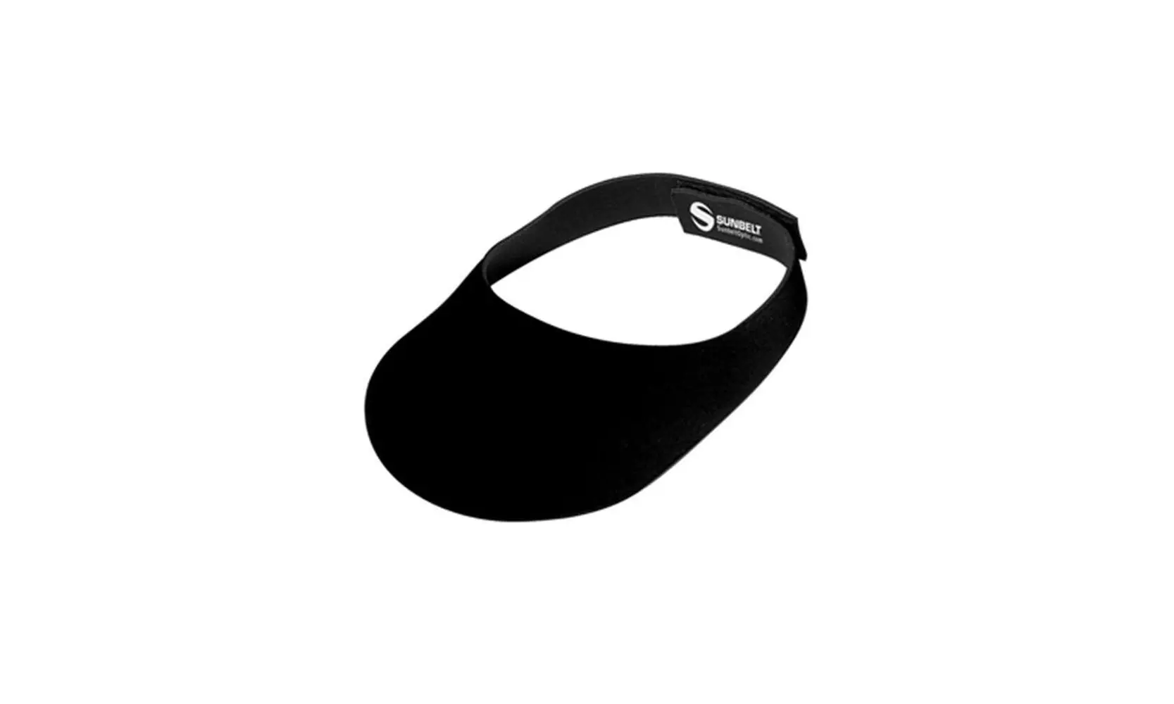 Sunbelt U.S.A. SLV-BK Sunlite Neoprene Visor, Black - Primary Image