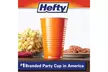 Hefty Disposable Plastic Cups in Assorted Colors - 16 Oz, 100Count - Second Medium