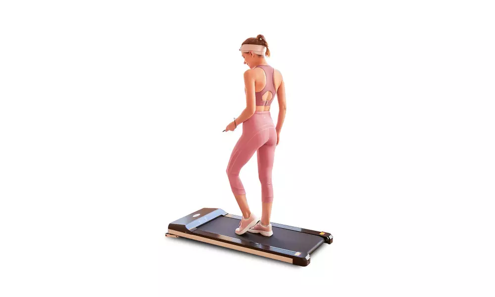Portable Treadmill Walking Pad Flat Slim Treadmill Running Machine - Second Medium