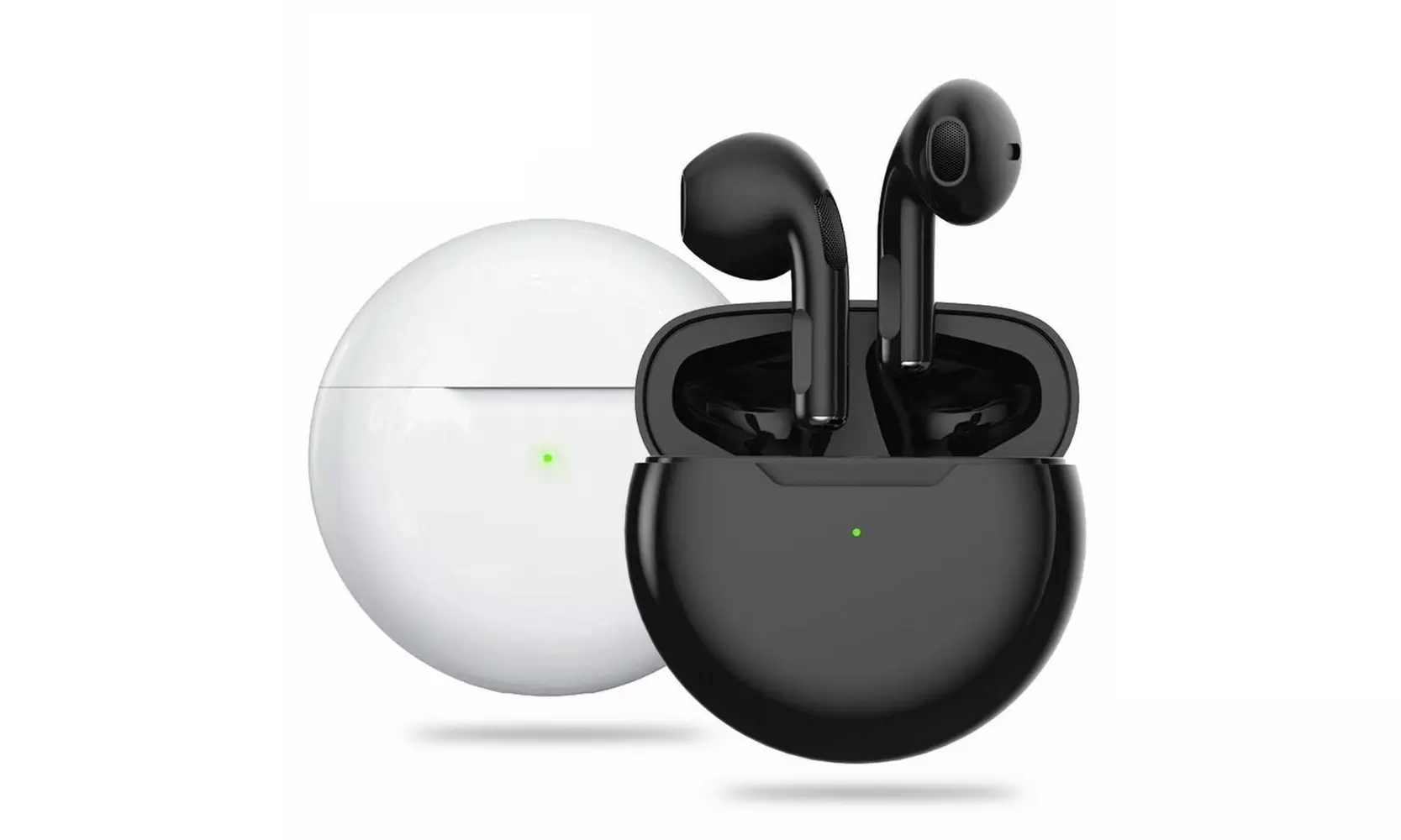 2023 Pro6 Tws Waterproof Hi-fi Wireless Earbuds: Sports Life Earphones  - Second Medium