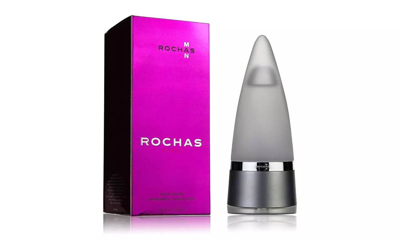 Rochas Man by Rochas Eau De Toilette 3.3 oz / 100 ml Spray - Primary Image