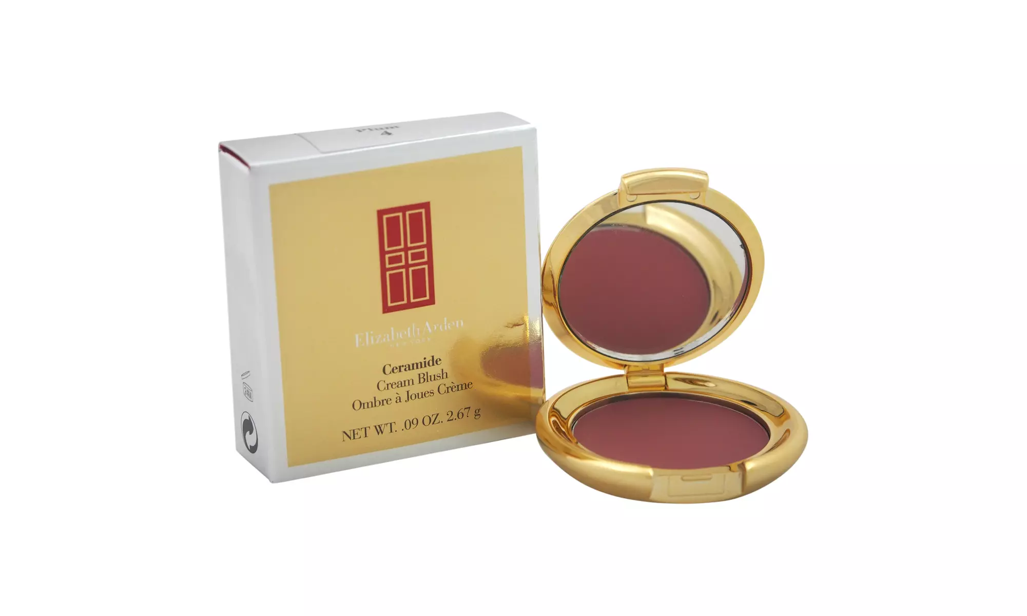 Ceramide Cream Blush - # 4 Plum by Elizabeth Arden for Women - 0.09 oz - Primary Image