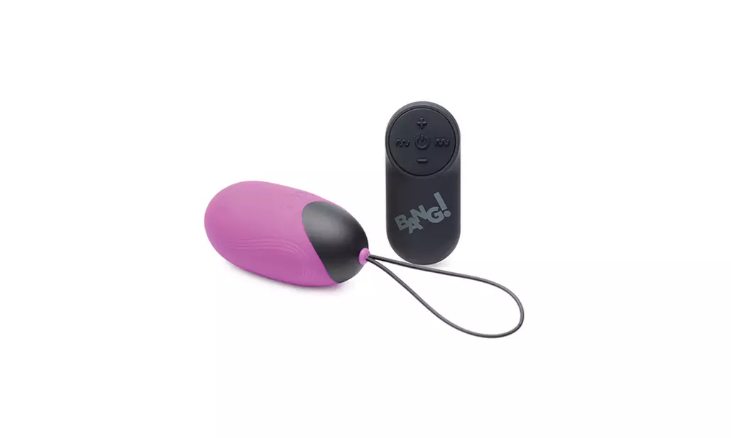 bang! xl vibrating egg - purple - Primary Image