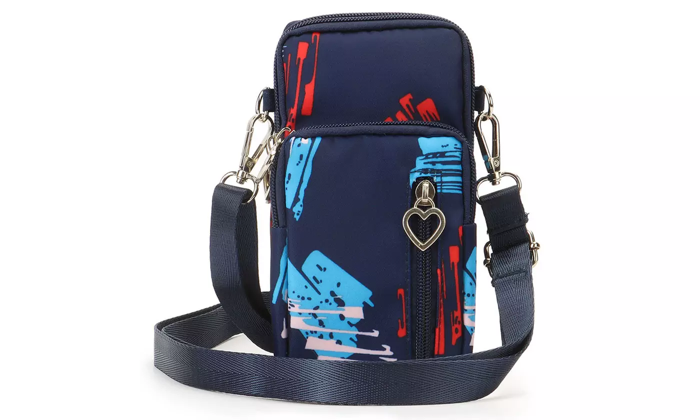 Small Cell Phone Purse  Bag Cross Body Wristlets Strap Wallet Pouch