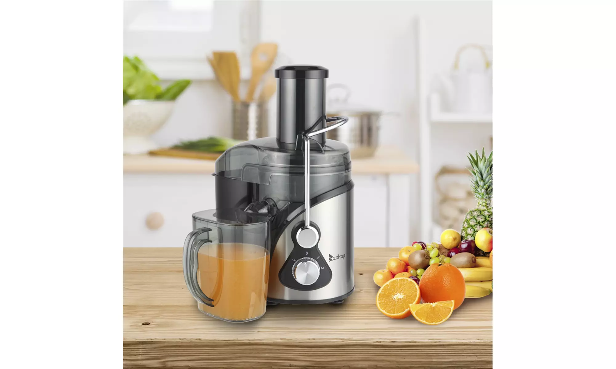 110V 800W 85MM Large Diameter 1000Ml Juice Cup 1500Ml Pomace Cup Third Gear