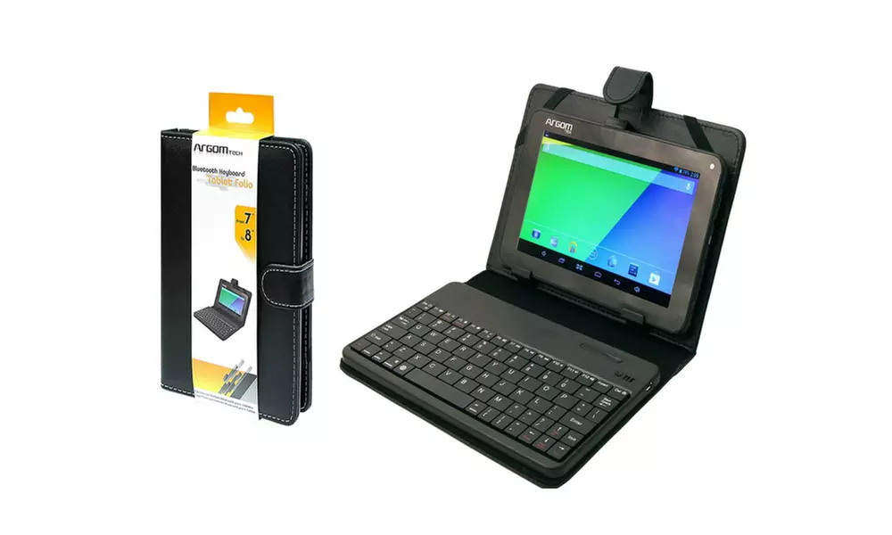 Bluetooth Keyboard Tablet Folio From 7 to 8 Inches - Second Medium