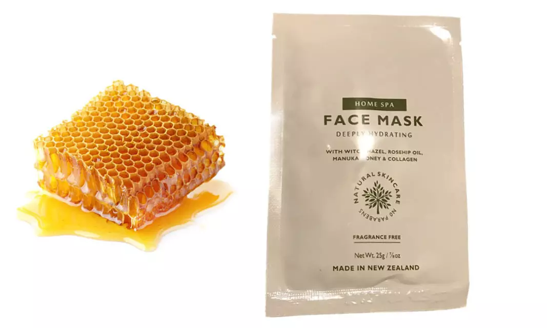 Hydrating Face Mask With Hazel Rosehip Oil Manuka Honey & Collagen - Primary Image