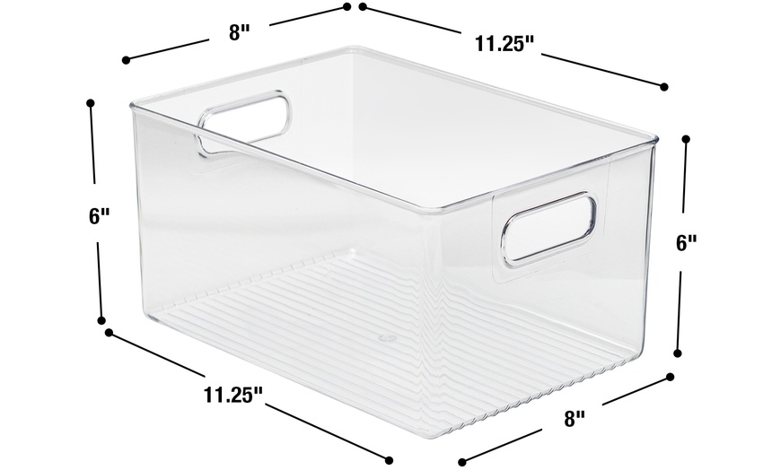 Up To 75% Off on 2/3/4 Clear Plastic Storage B... | Groupon Goods