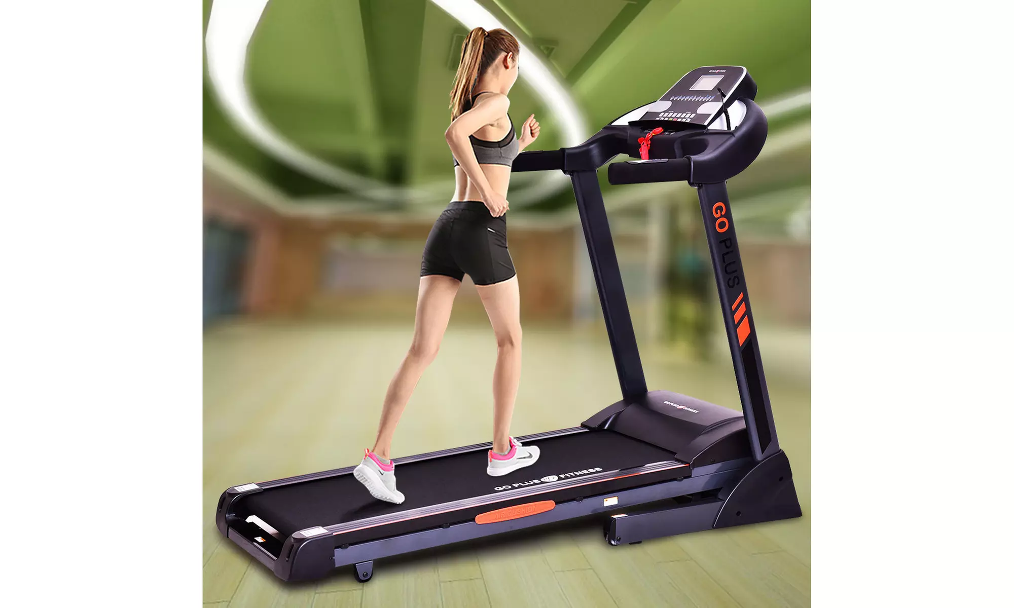 2.5HP Folding Treadmill Electric Support Motorized Power Running Fitness Machine - Primary Image