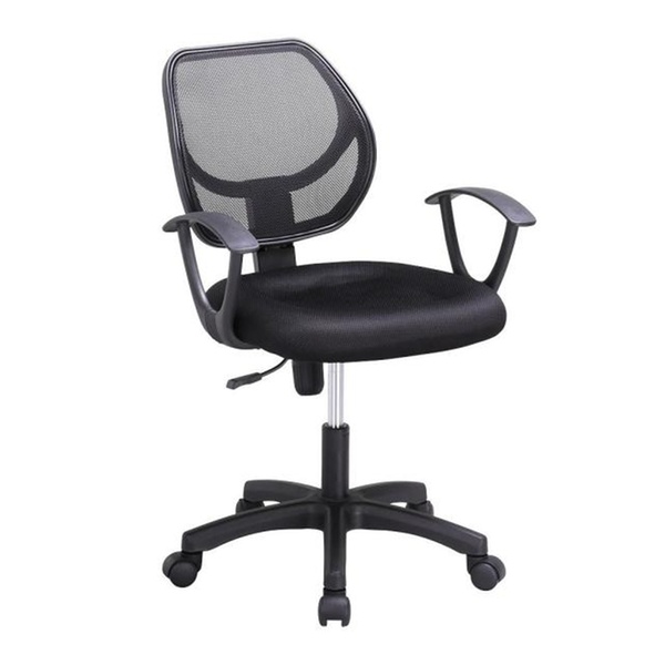 Yaheetech Adjustable Swivel Computer Desk Chair Fabric Mesh