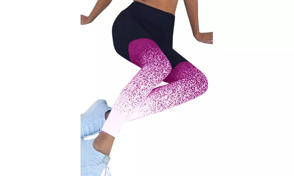 Women's Fashion Fitness Sports Yoga Workout Skinny Leggings Pants - Image 6