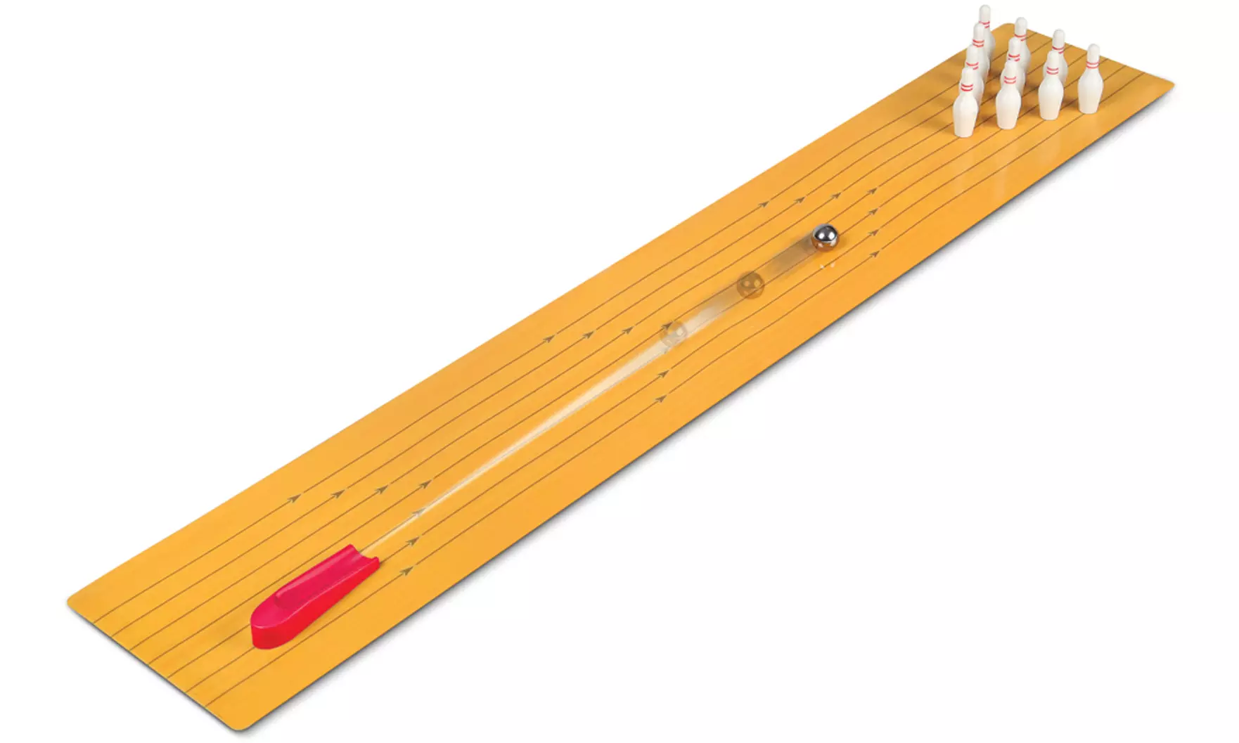 Desktop Mini Bowling Game Set with Pins - Primary Image