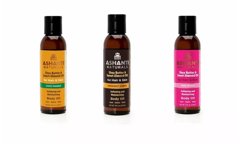 Ashanti Naturals Hair & Body Oil - 3 Options (4 Fl. Oz. Each)