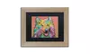 Dean Russo 'Storm Custom-3' Matted Birch Framed Art