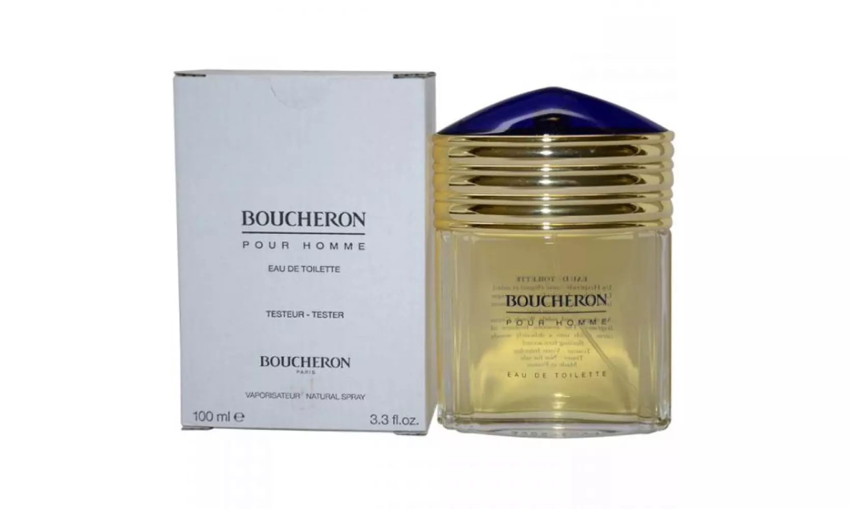 Boucheron Pour Homme 3.3 OZ 100 ML EDT Tester For Men - Primary Image