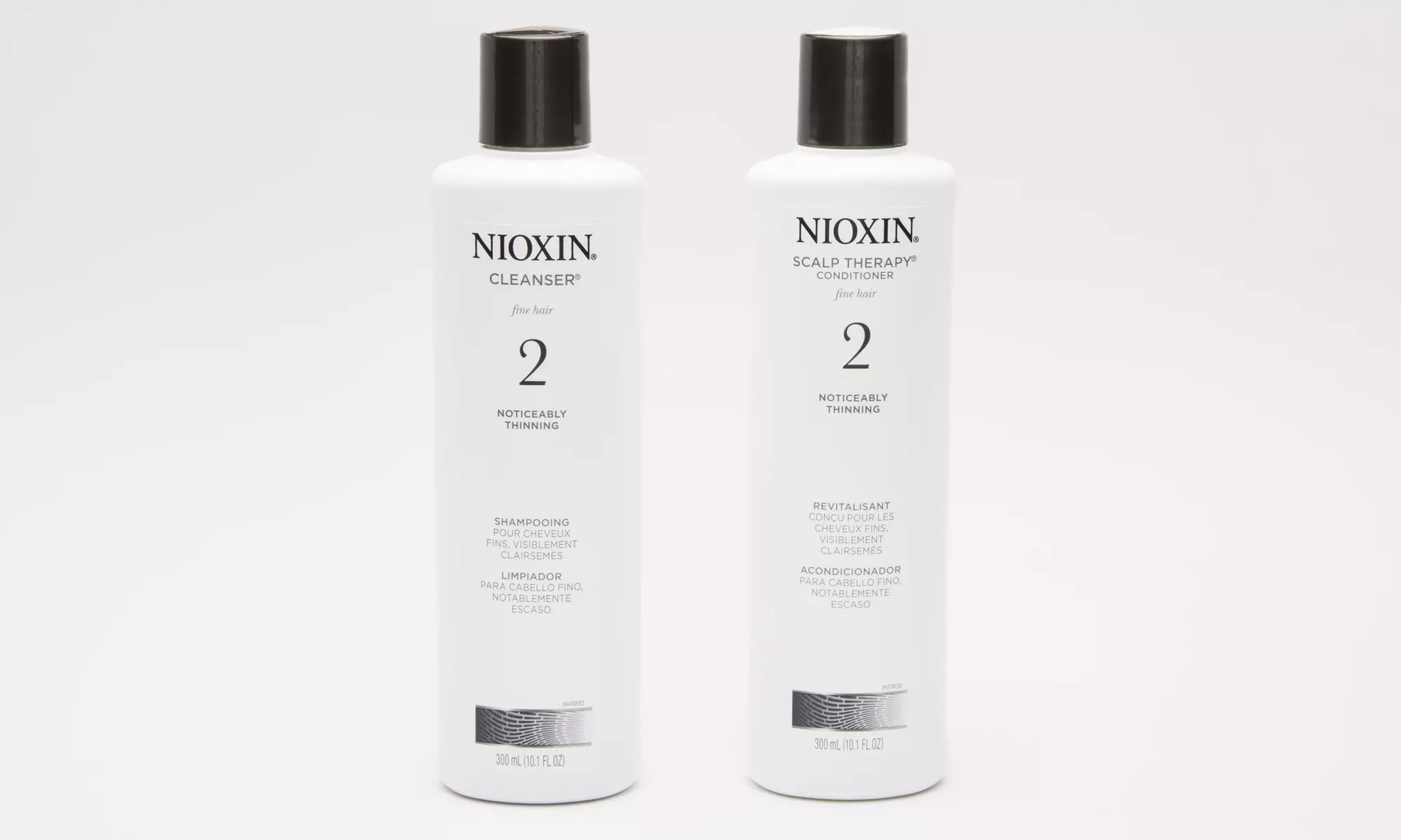Nioxin Hair Cleanser Shampoo and Scalp Therapy Conditioner Duos (2-Pack)