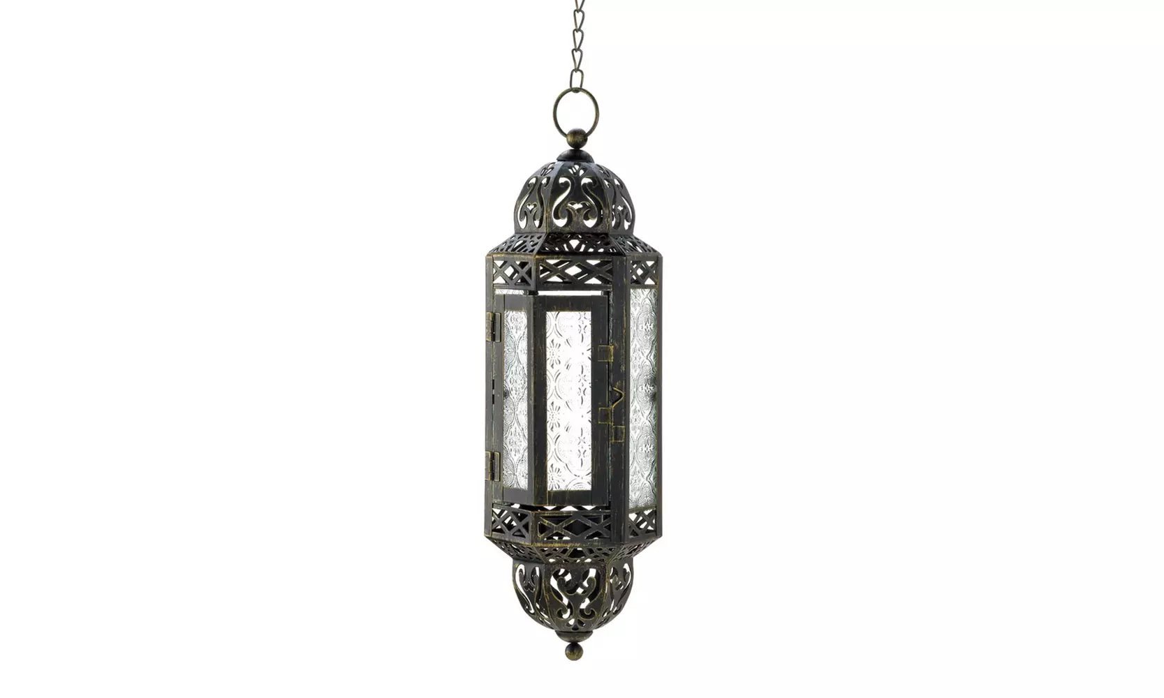 Hanging Victorian Candle Lantern - Primary Image