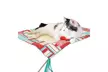 ASPCA Reversible Crinkle Activity Cat Mat w/ Mouse Toy - Second Medium