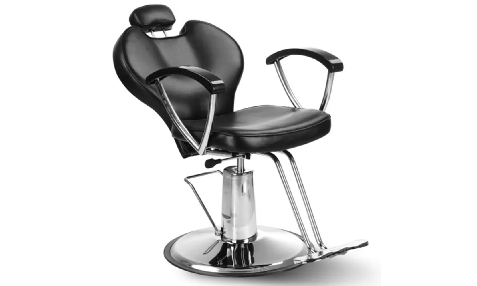 HZ8712 Professional Portable Hydraulic Lift Man Barber Chair Black - Primary Image