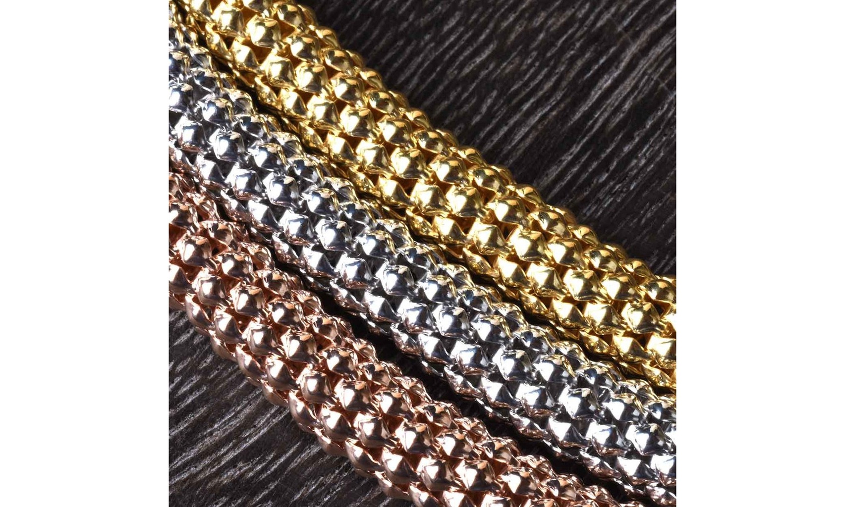 Italian Sterling Silver Coreana Chain Bracelet
