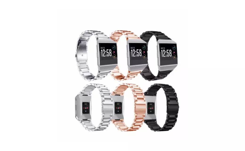 For Fitbit Ionic Bands,Stainless Steel Replacement Accessories - Primary Image
