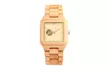 Earth Wood Unisex Watches Black Rock Automatic Collection - Second Medium