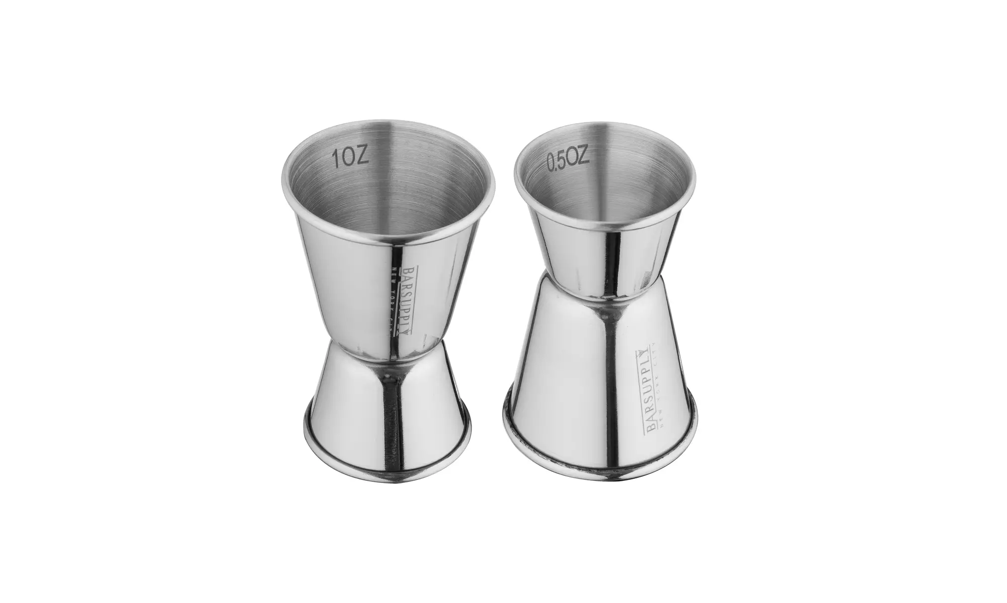 Professional 4-Piece Boston Cocktail Shaker Set